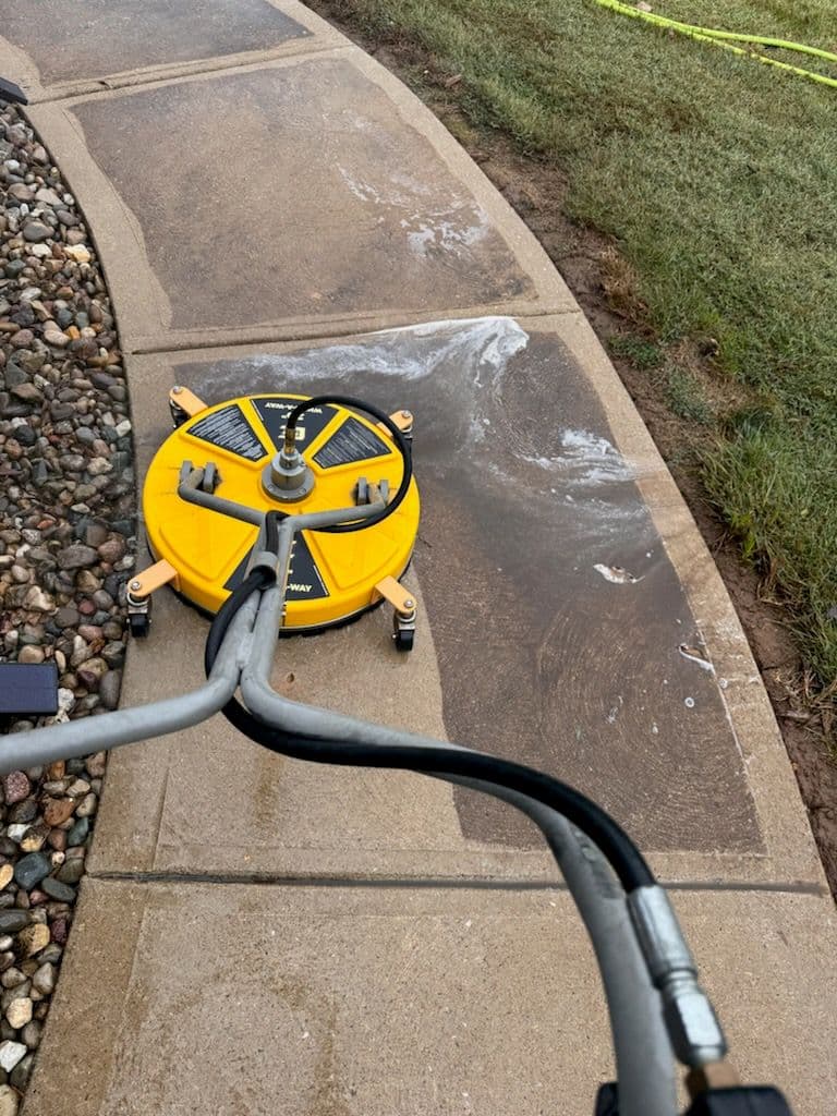 Project Pristine Sidewalk Transformation in St. Paul Missouri image