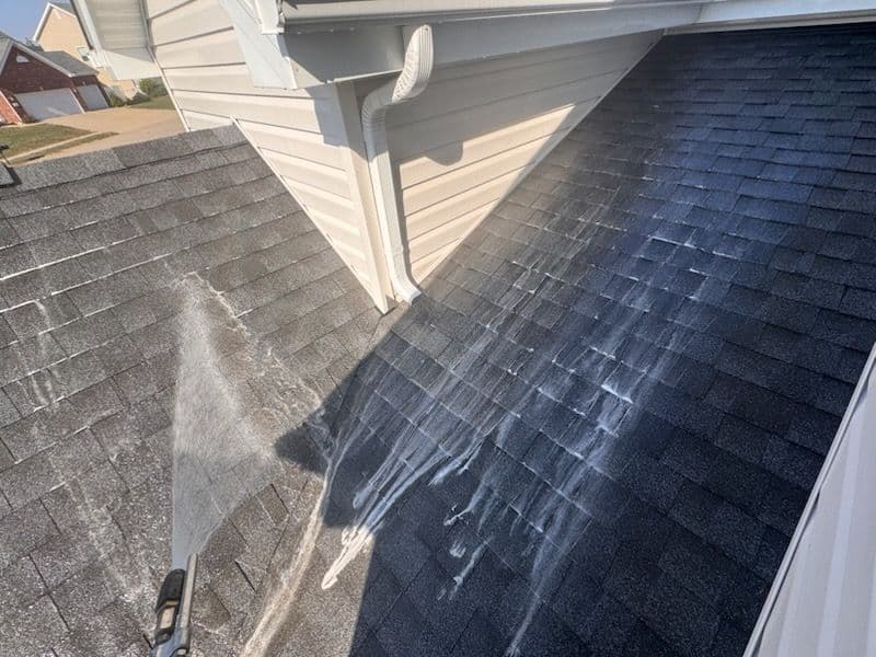 Gallery photos for Roof Washing Service in O'Fallon MO: Image #1