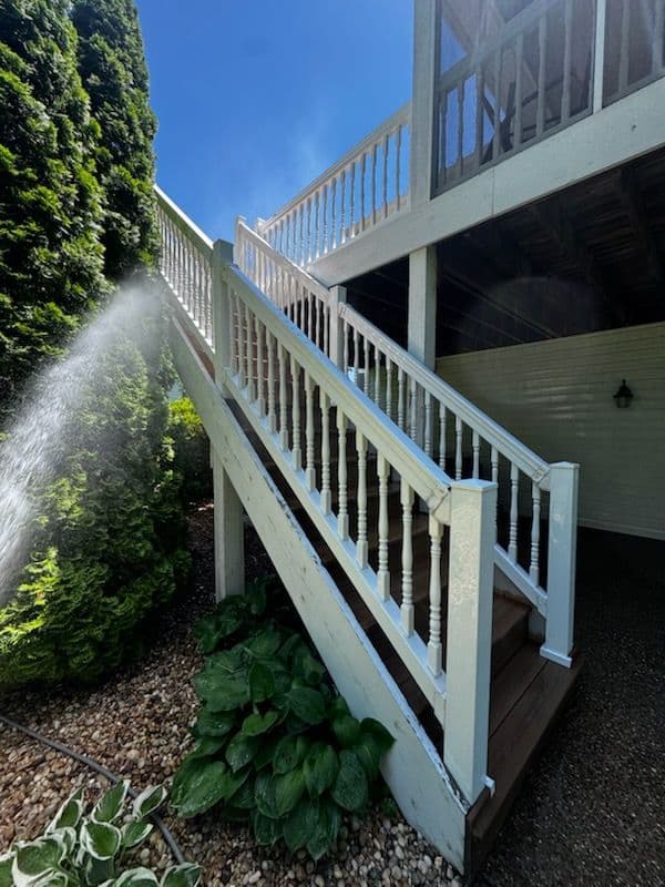 Vinyl Deck Soft Washing in Wentzville Missouri image
