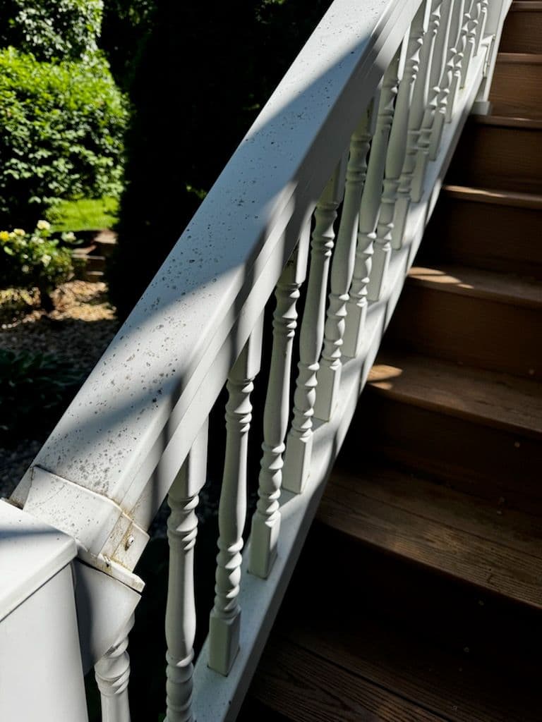 Gallery photos for Vinyl Deck Soft Washing in Wentzville Missouri: Image #2