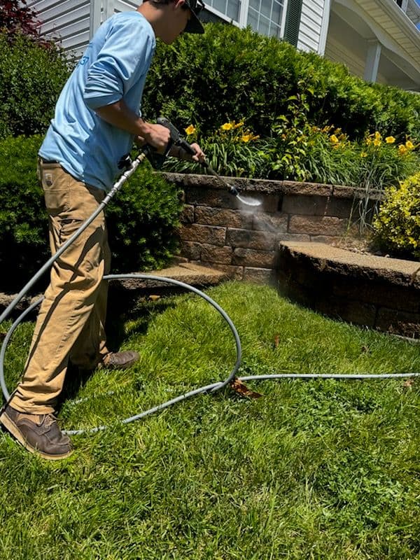 Gallery photos for Transform Your Yard With Expert Retaining Wall Cleaning: Image #1