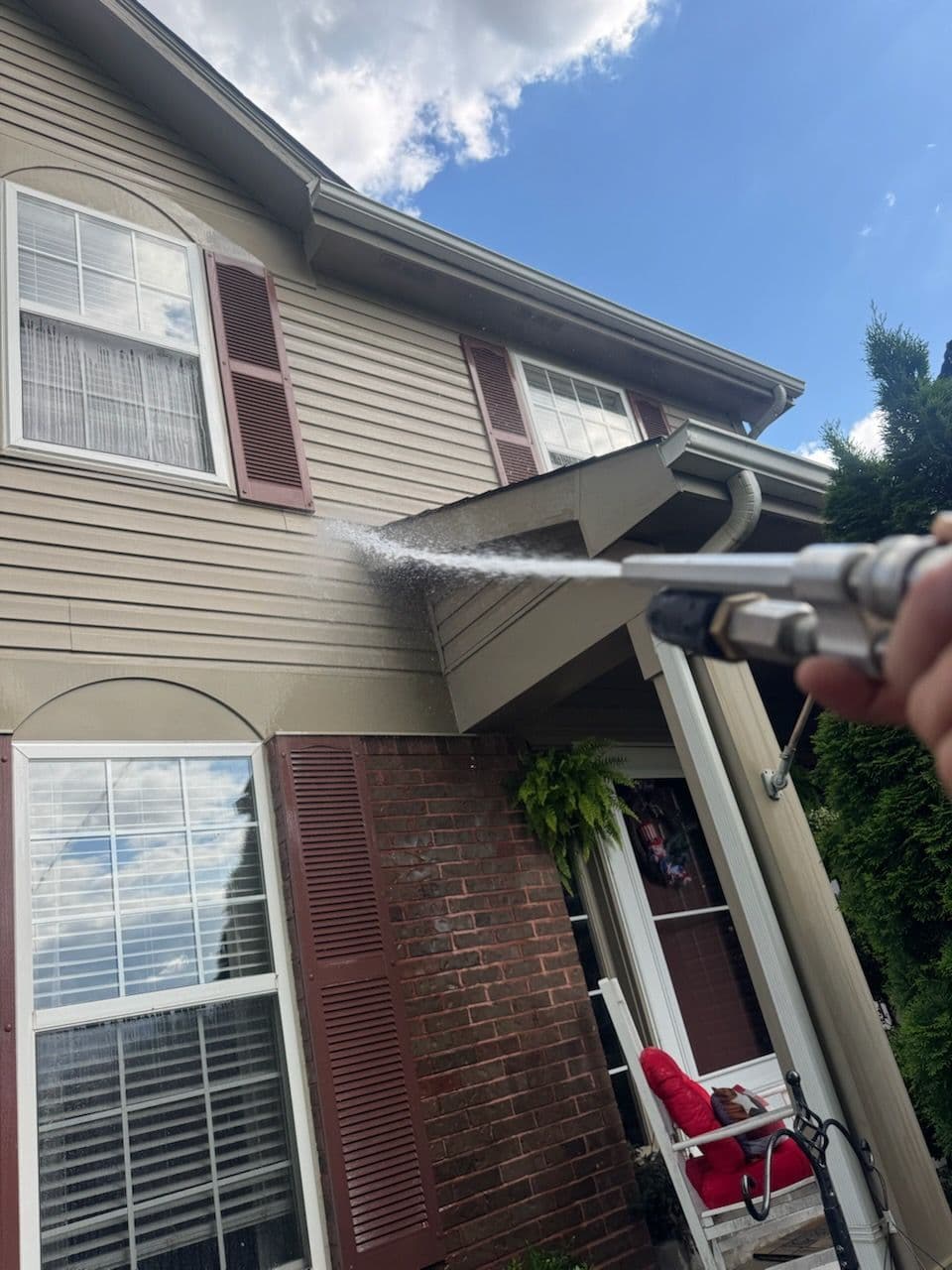 Gallery photos for House Siding Transformation in O'Fallon MO: Image #1
