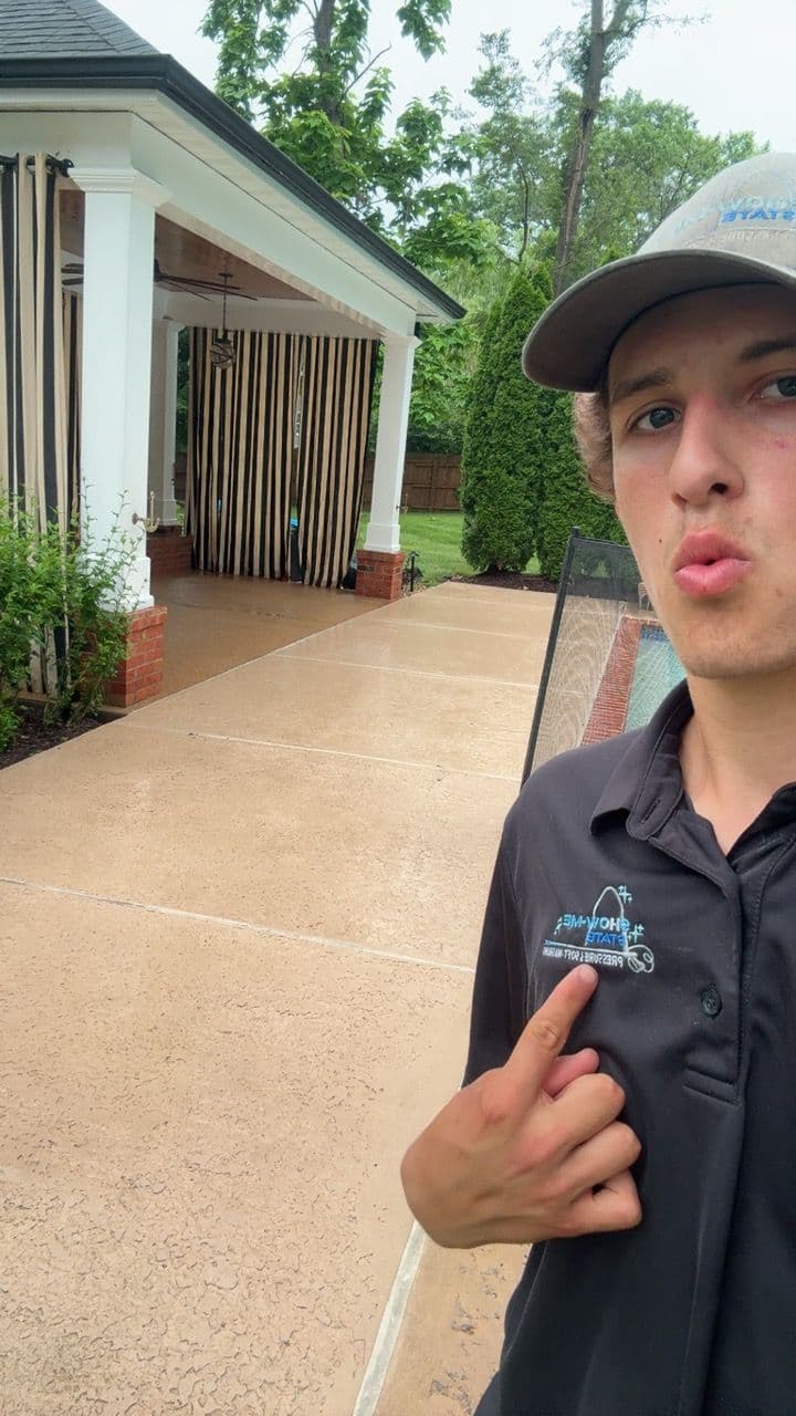 Transformative Patio Cleaning in Creve Coeur Missouri image