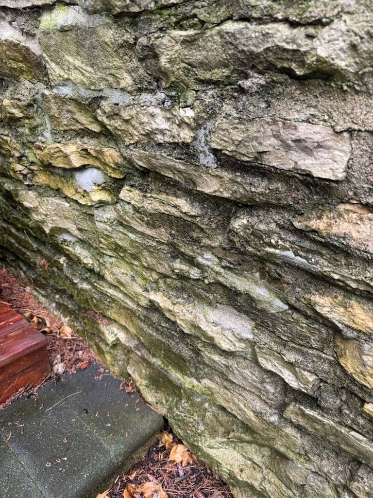 Expert Flagstone Retaining Wall Restoration image