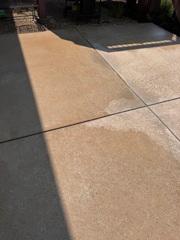 Gallery photos for Dardenne Prairie's Concrete Cleaning Transformation: Image #2
