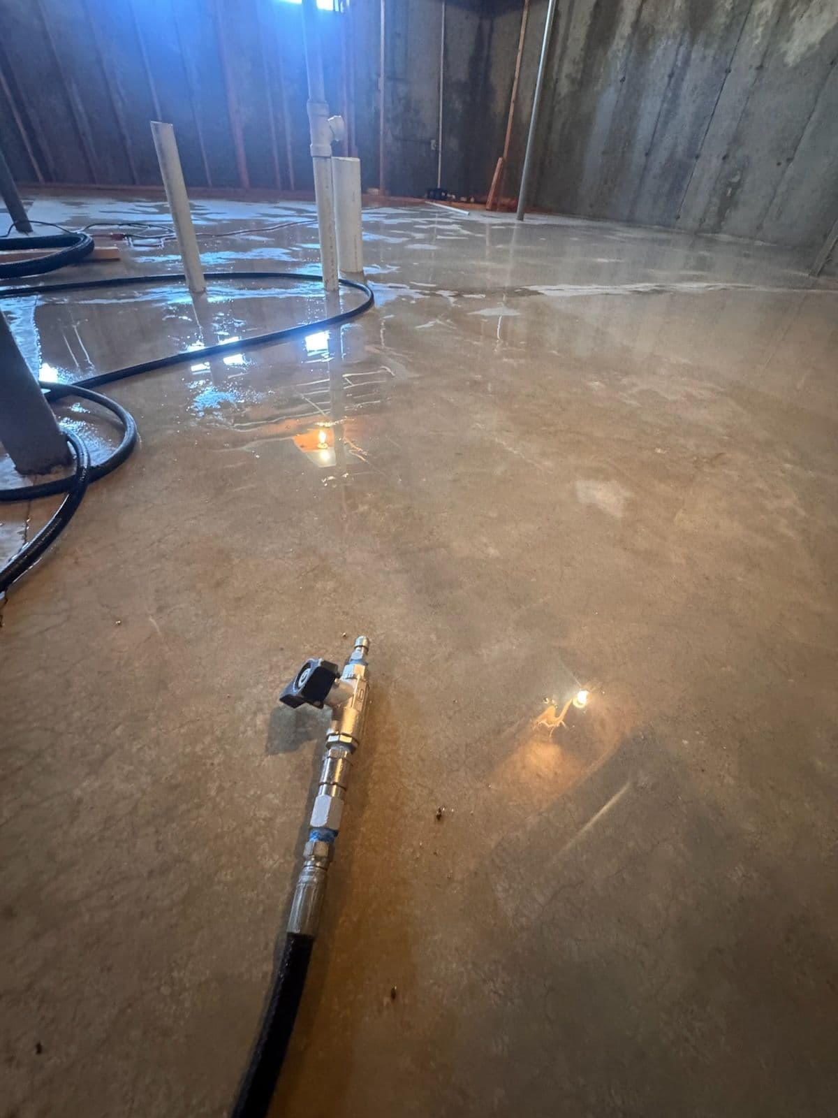 Basement Concrete Cleaning in Weldon Spring MO image
