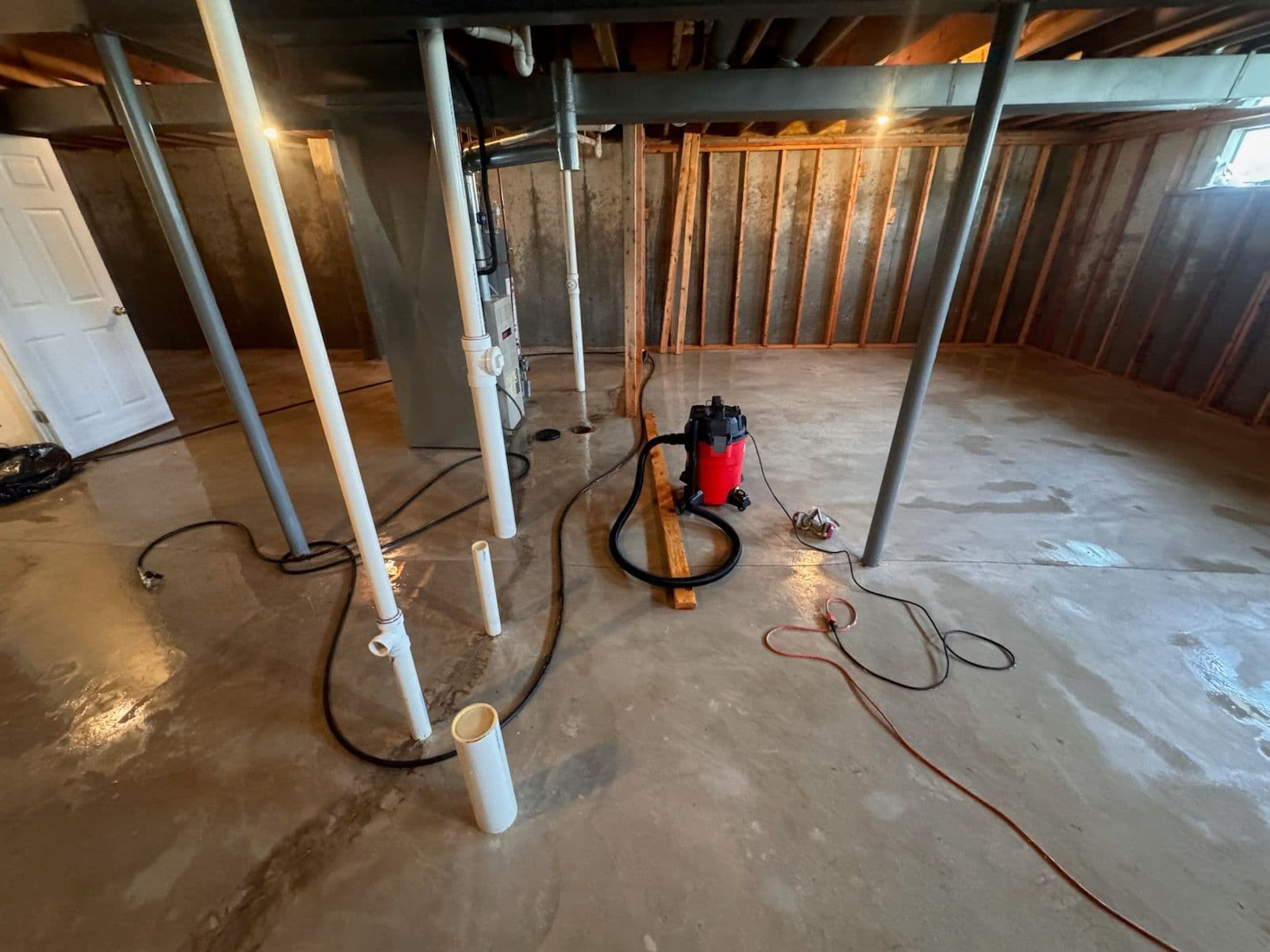 Gallery photos for Basement Concrete Cleaning in Weldon Spring MO: Image #1