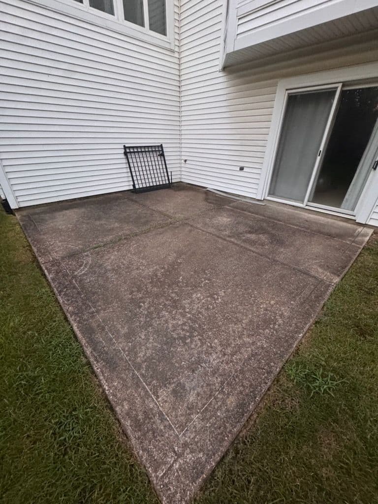 Chesterfield Concrete Cleaning Transformation image